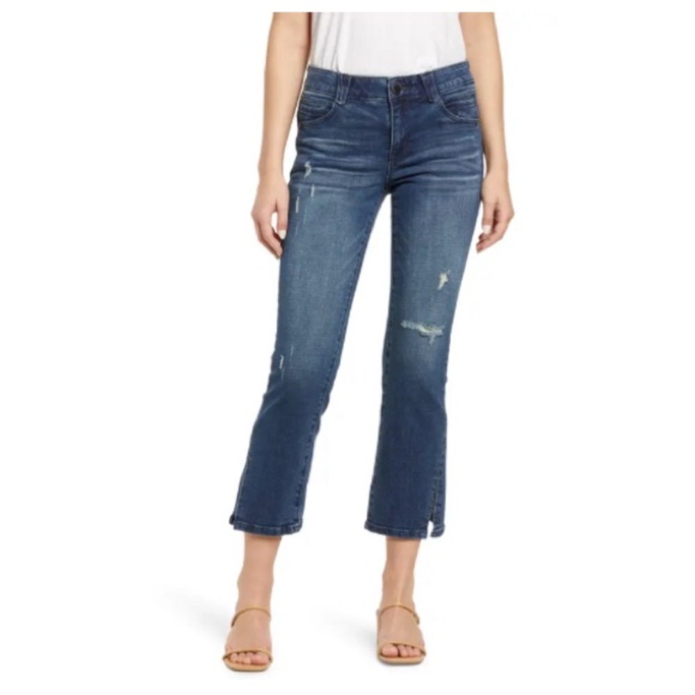 Wit & Wisdom Ab Solution Split Hem Kick Flare